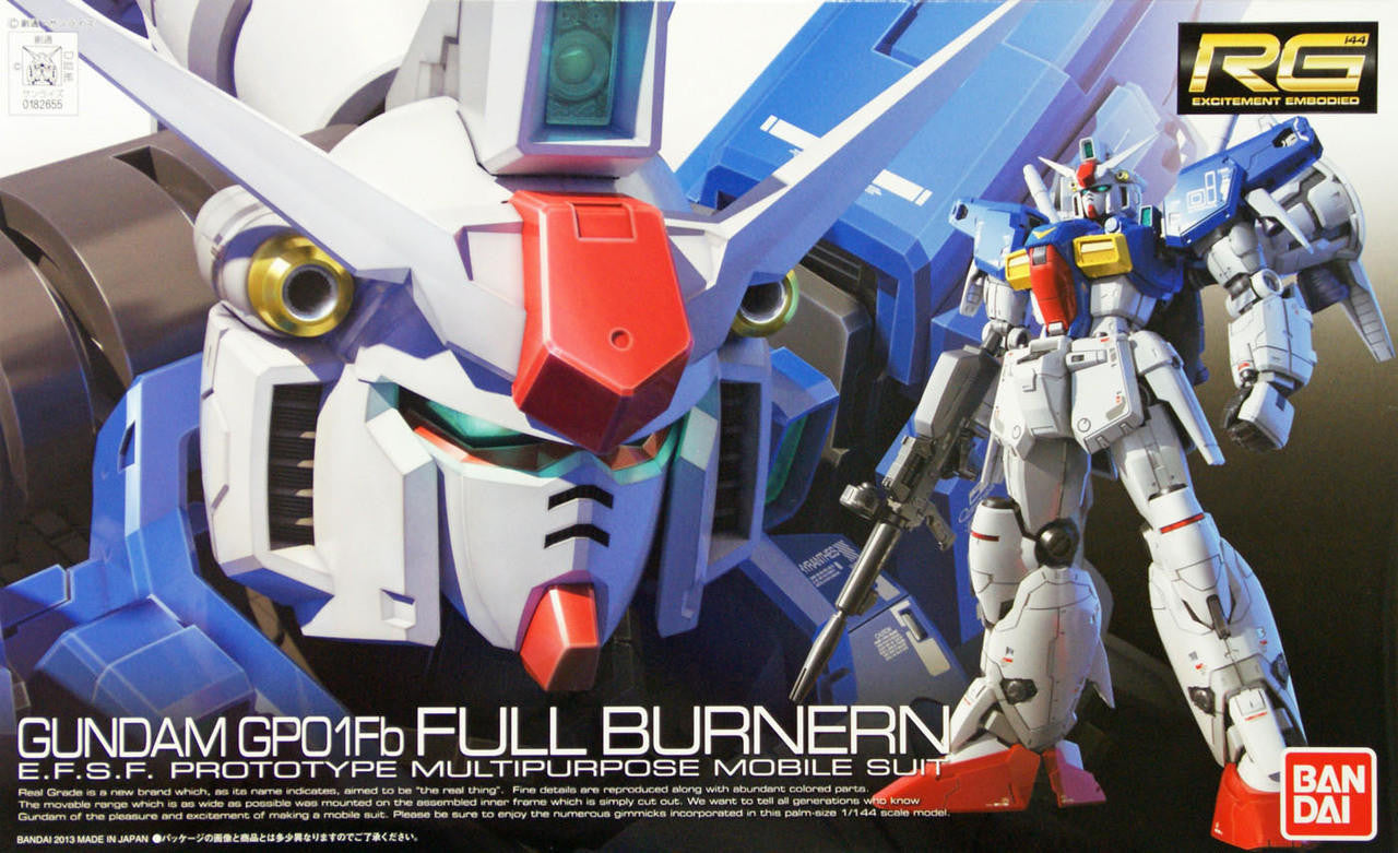 Bandai 1//144 Gundam RG Rx-78 Gp01-Fb 2211987